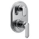 Moen Chrome Two Handle Pressure Balancing and Transfer & Diverter Valve Trim 