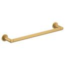 18 in. Towel Bar in Brushed Gold