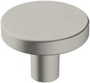1-3/8 in. Round Cabinet Knob in Brushed Satin Nickel