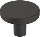 Miseno Matte Black 1-3/8 in. Round Cabinet Knob 