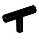 1-15/16 in. Square Cabinet Knob in Black Bronze