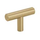 1-15/16 in. Square Cabinet Knob in Champagne Bronze