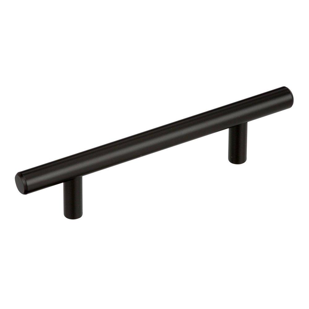 MISENO BAR PULLS 3-3/4 INCH 96MM CENTER-TO-CENTER BLACK BRONZE CABINET PULL BBRO 