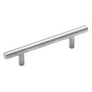 3-3/4 in. Center-to-Center Bar Pull in Sterling Nickel