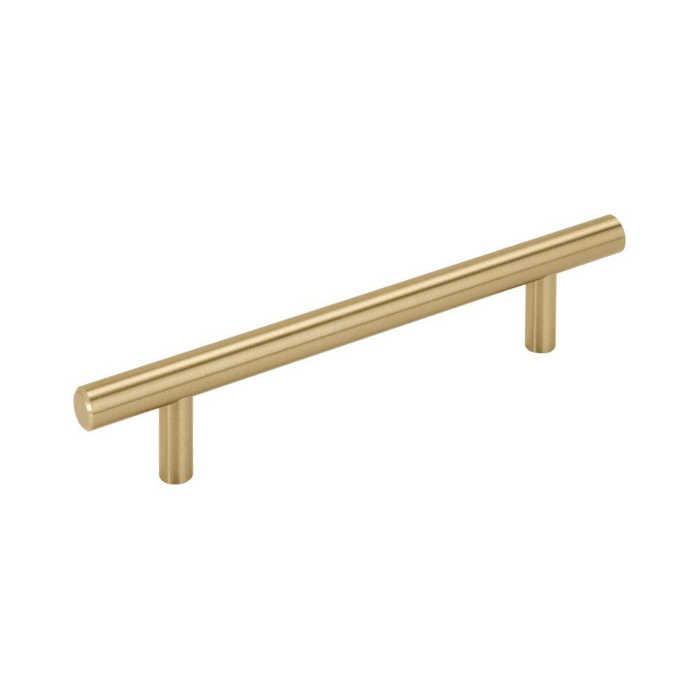 MISENO BAR PULLS 5-1/16 INCH 128MM CENTER-TO-CENTER CHAMPAGNE BRONZE CABINET PULL CHBR 