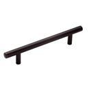 MISENO BAR PULLS 5-1/16 INCH 128MM CENTER-TO-CENTER OIL RUBBED BRONZE CABINET PULL ORBR 