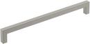 8-13/16 in. Center-to-Center Bar Pull in Brushed Satin Nickel