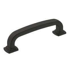 3-3/4 in. Center-to-Center Drawer Pull in Matte Black