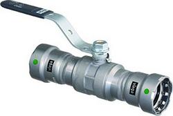 1 in Carbon Steel Full Port Press Ball Valve