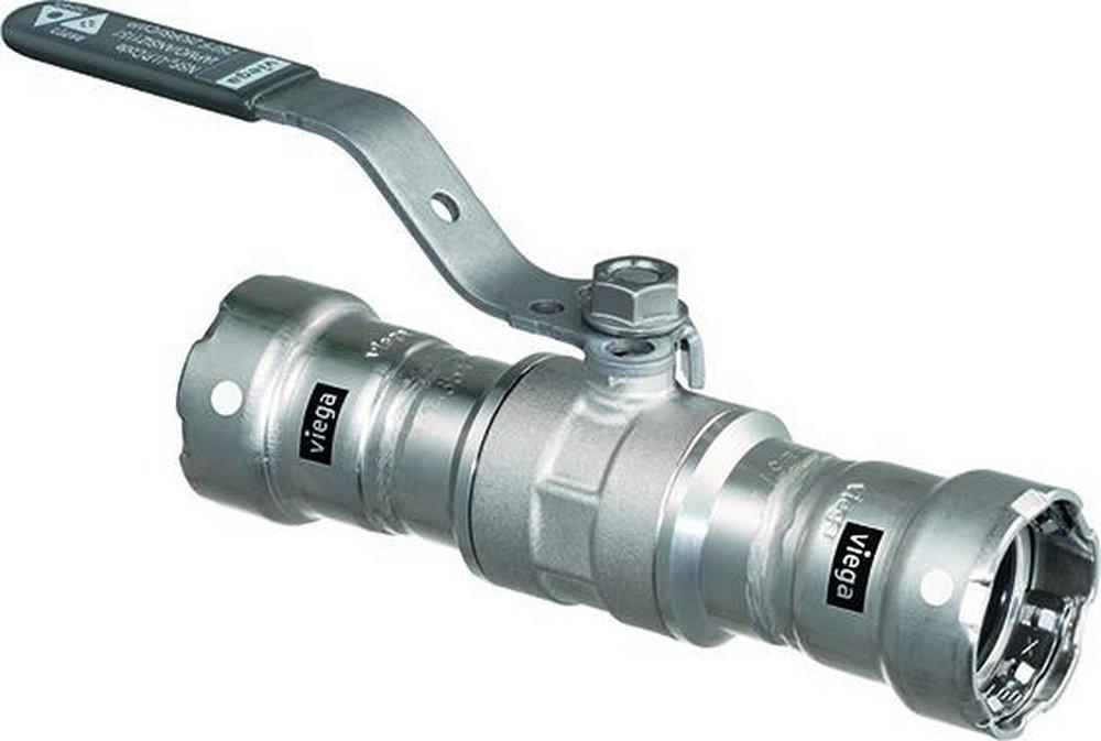 Viega Carbon Steel Full Port Press Ball Valve 