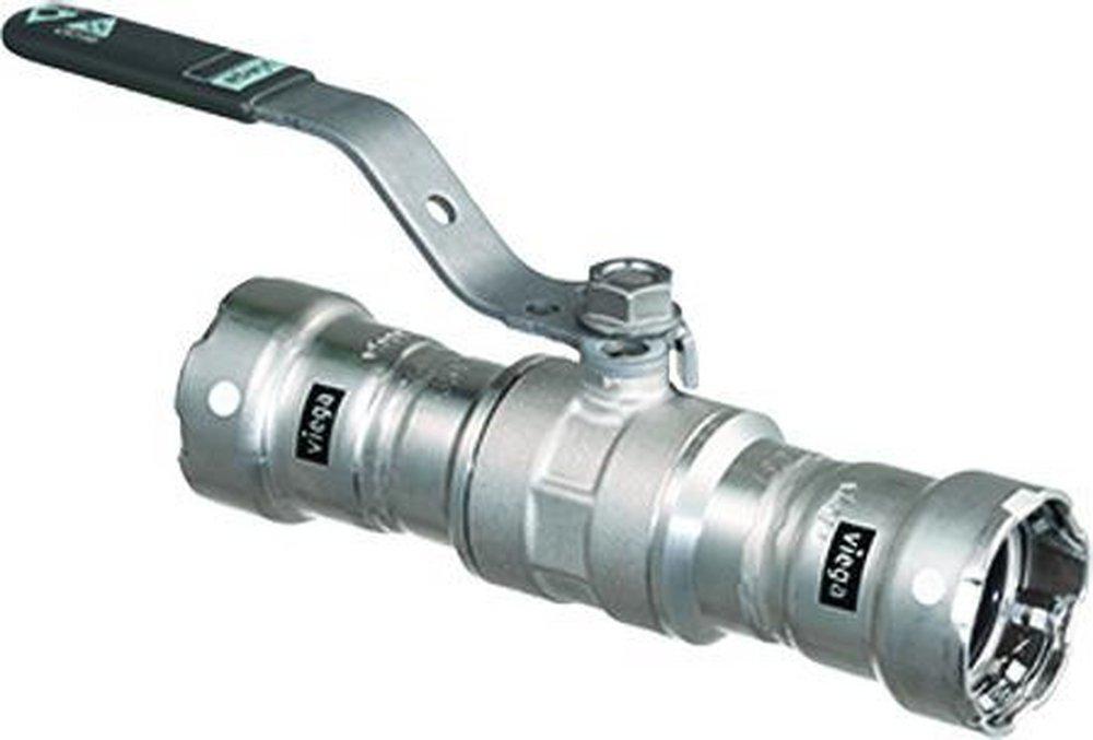 Viega Stainless Steel Full Port Press Ball Valve 