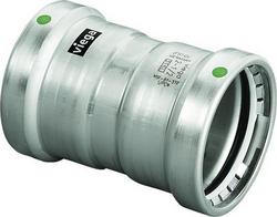 4 in. Press 316 Stainless Steel Coupling and Stop