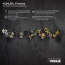 KOHLER Vibrant&reg; Brushed Moderne Brass Single Handle Lever Water Filter Faucet 