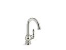 Single Handle Lever Water Filter Faucet in Vibrant® Polished Nickel