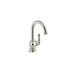 Single Handle Water Filter Faucet in Vibrant&reg; Polished Nickel