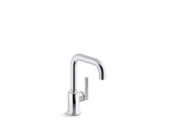 Single Handle Water Filter Faucet in Polished Chrome