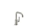 Single Handle Water Filter Faucet in Vibrant Stainless