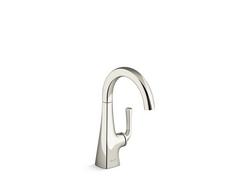 Single Handle Water Filter Faucet in Vibrant&reg; Polished Nickel