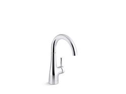 Single Handle Water Filter Faucet in Polished Chrome