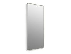 60 x 28 in. Rectangular Mirror in Brushed Nickel