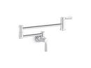 Wall Mount Pot Filler in Polished Chrome