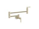 Wall Mount Pot Filler in Vibrant® French Gold