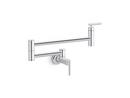 KOHLER Polished Chrome Wall Mount Pot Filler 