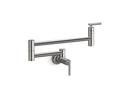 Wall Mount Pot Filler in Vibrant Titanium