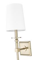 1-Light Wall Sconce in Modern Gold 