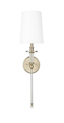 1-Light Wall Sconce in Modern Gold
