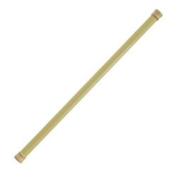 36-63 in. Adjustable Spring Tension Rod in Bone