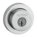 Smartkey Single Cylinder Deadbolt in Satin Chrome 