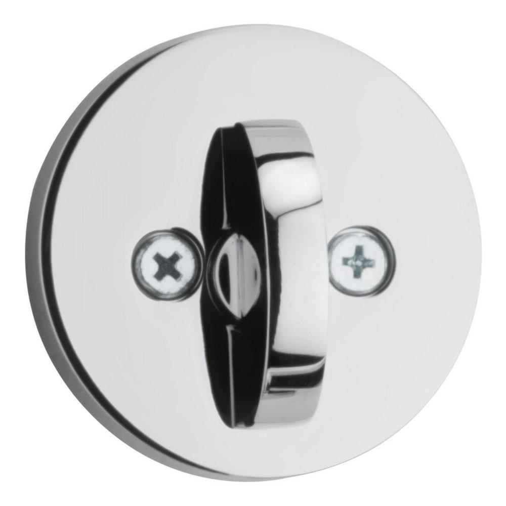 KWIKSET MILAN ROUND SINGLE CYLINDER DEADBOLT WITH SMARTKEY GRADE 2 POLISHED CHROME 