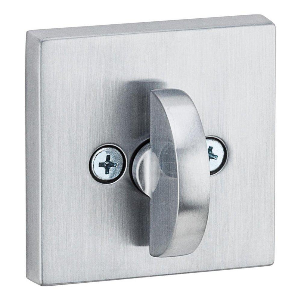 Smartkey Square Deadbolt in Satin Chrome 