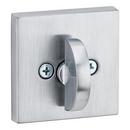 Smartkey Square Deadbolt in Satin Chrome 