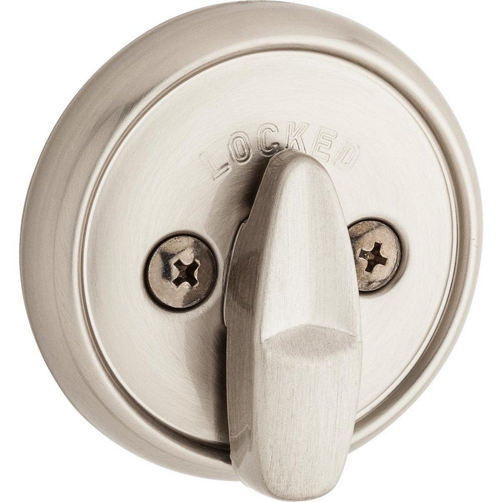 KWIKSET SINGLE CYLINDER DEADBOLT WITH SMARTKEY GRADE 2 SATIN NICKEL 