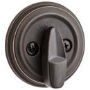Smartkey One-Sided Deadbolt in Venetian Bronze 