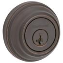Smartkey One-Sided Deadbolt in Venetian Bronze 