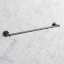 Signature Hardware Gunmetal 24 in. Towel Bar 