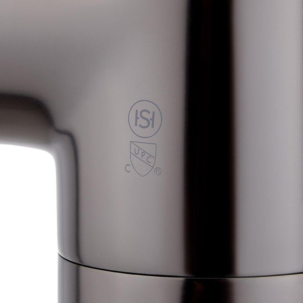 Signature Hardware Gunmetal Single Handle Lever Floor Mount Filler 