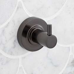 Robe Hook in Gunmetal