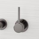 Signature Hardware Gunmetal Single Handle Wall Mount Bathroom Sink Faucet 