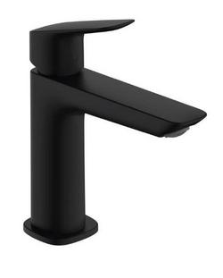 Single Handle Centerset Bathroom Sink Faucet in Matte Black