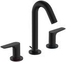 LOGIS WIDESPREAD FAUCET 150 WITH POP-UP DRAIN 1.2 GPM IN MATTE BLACK 