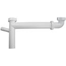Keeney White 16 in. End Outlet Waste in White 
