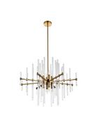 31 CRYSTAL ROD PENDANT GOLD 