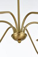 48 CHANDELIER SATIN GOLD 