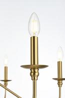 48 CHANDELIER SATIN GOLD 