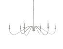 60 CHANDELIER POLISHED NICKEL 