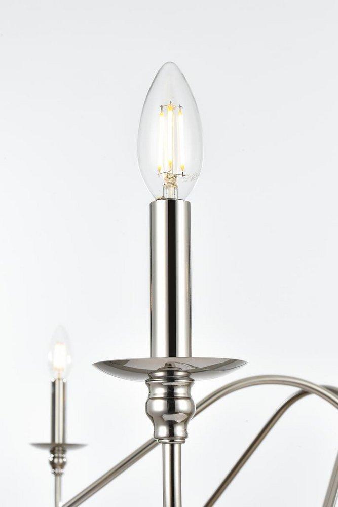 60 CHANDELIER POLISHED NICKEL 